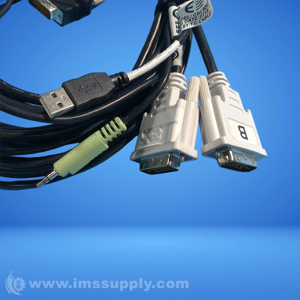 Adaptador de cable de ruptura de doble cabezal Avocent CBL0083 USIP Foto 3 de 4