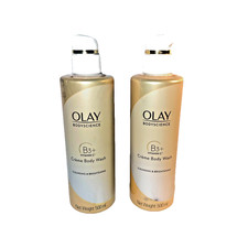 2 OLAY BodyScience Brightening B3 Vitamin C Creme Body Wash 500 ml BRIGHTENING