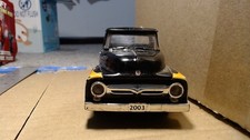 ERTL Diecast 1956 Ford Pickup Truck Coin Bank Sturgis Black Junkyard Parts 1:25
