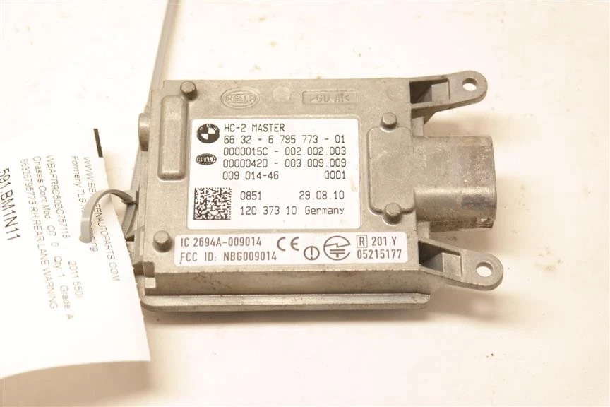 PUNTO CIEGO TRASERO DERECHO 66326795773 BMW 550I 2009-2019 Foto 4 de 4