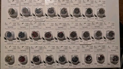 26pk Bead Landing Crystal Radiance Lot Austrian European Hotfix Flatback Mix