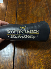 Scotty Cameron / The Art of Putting /Titleist / Black Putter Headcover