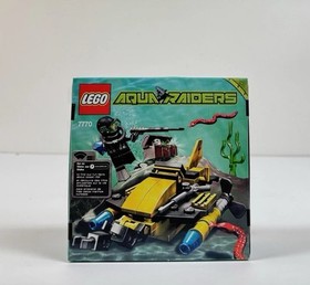 LEGO Aqua Raiders: Deep Sea Treasure Hunter (7770) New In Sealed Box