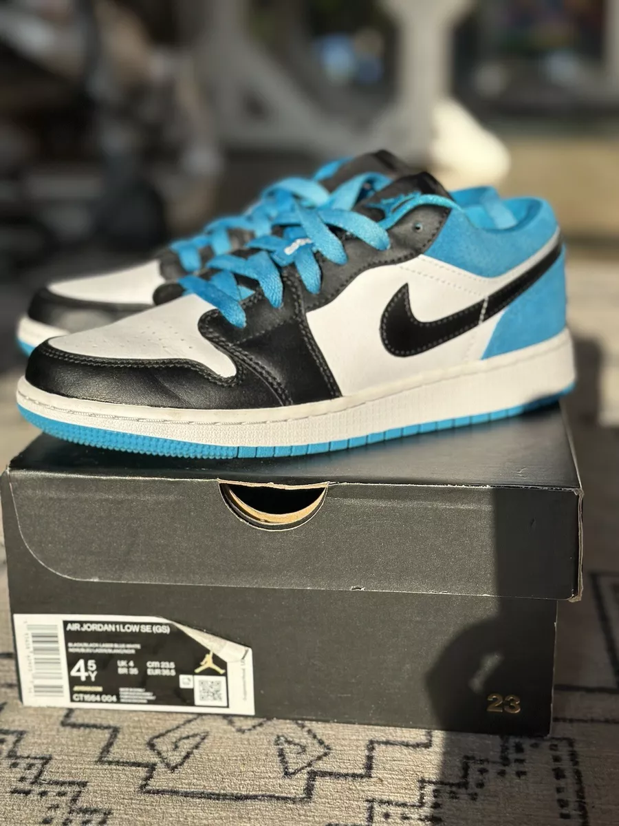 Size 4.5 - Jordan 1 Low SE Laser Blue 2020