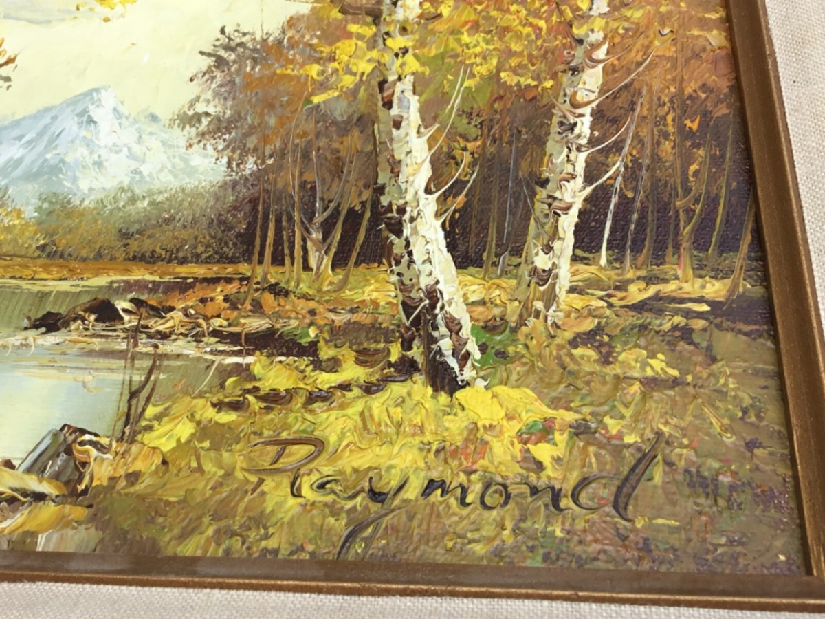 RAYMOND ORIGINAL PAINTING 😊🎁👍 | eBay