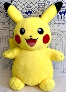 pikachu plush build a bear