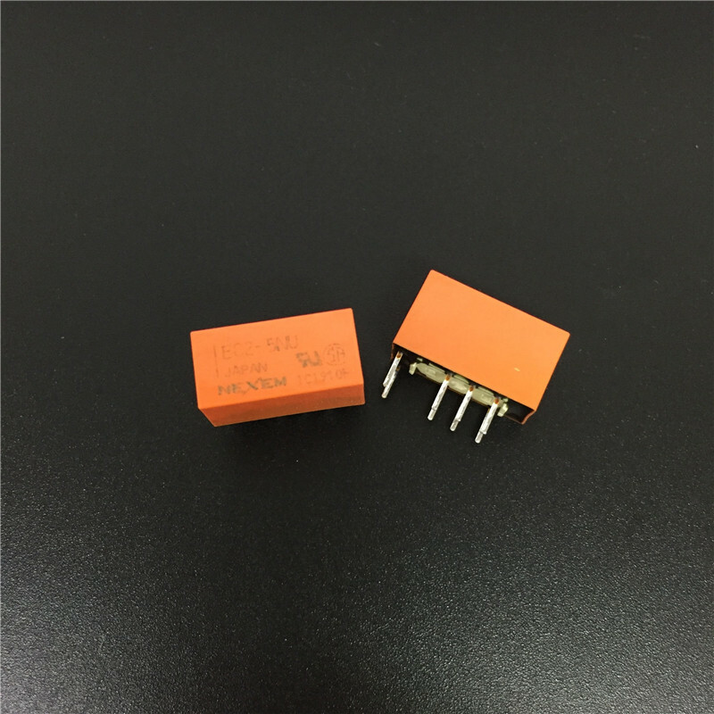 2 Relais Signal NEC EA2-5NU 5V DIP-10 - Originaux - Neufs