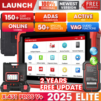 LAUNCH X431 PROS V5.0 PRO 5 OBD2 Diagnosegerät ALLE SYSTEM ECU Codierung DHL