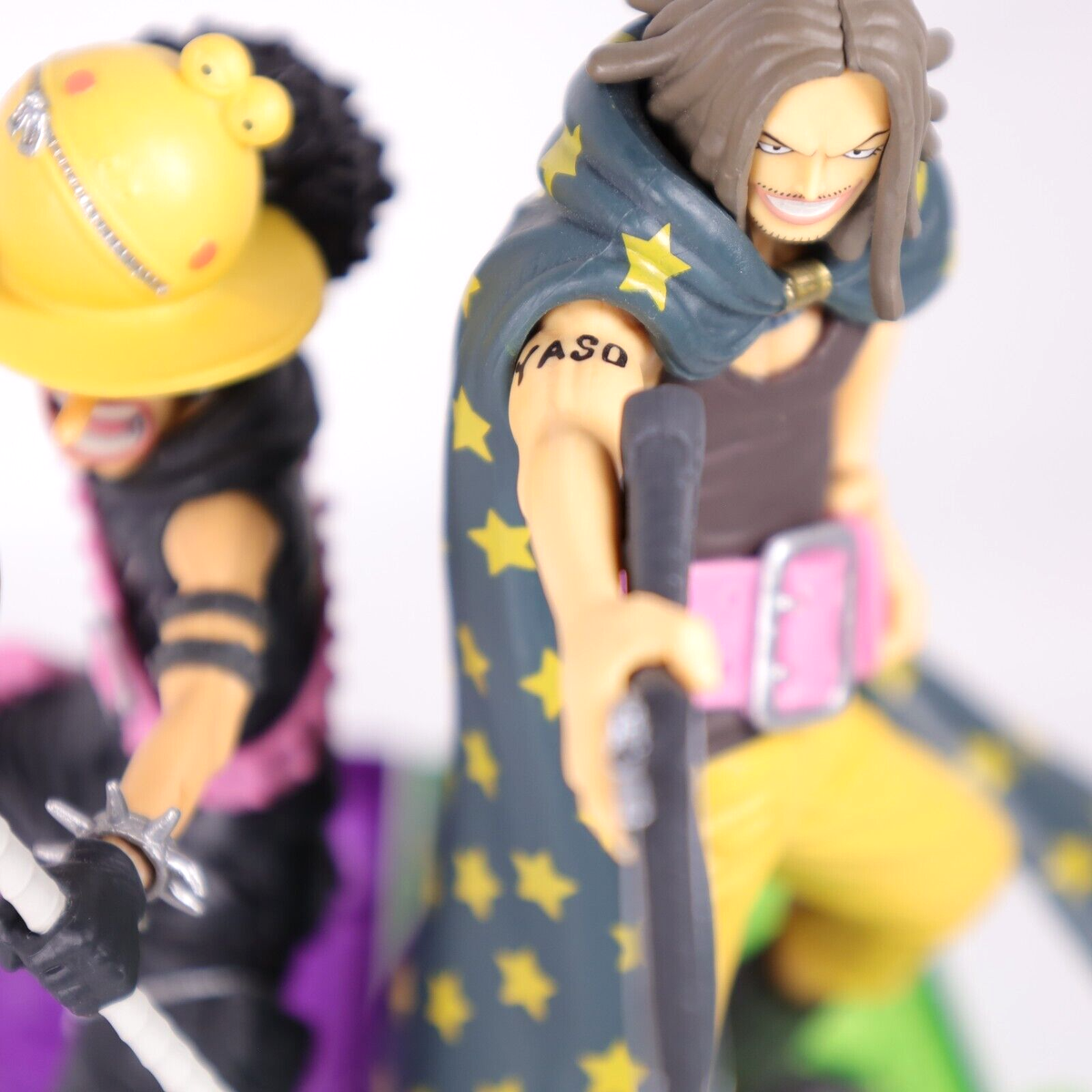 One Piece Usopp & Yasopp Figure Set Senko Zekkei Film Red