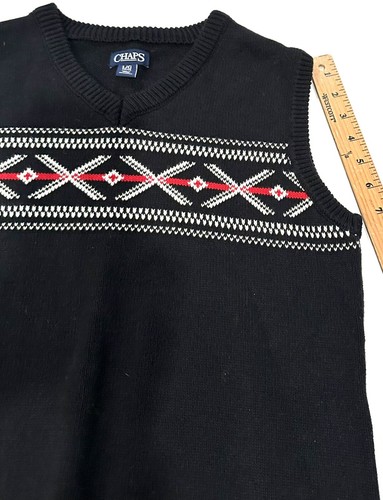 Chaps Ralph Lauren Sweater Vest V Neck Youth Size Large (14/16) - Picture 6 of 11