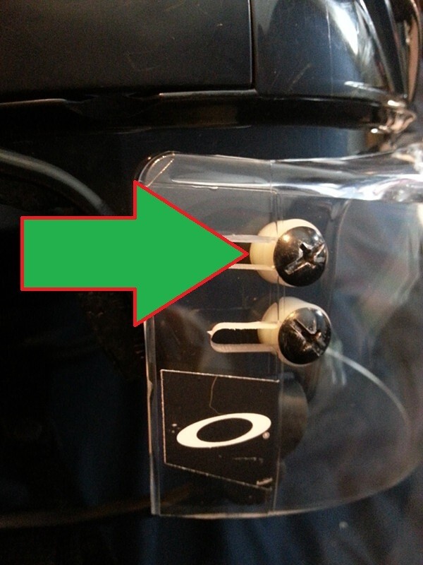 Bauer Hockey Pro Visor Spacers Kit 24Pack Helmet Clear Half Shield Install eBay