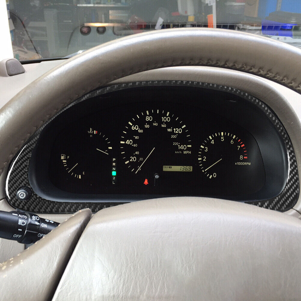 For Lexus RX300 1998-03 Carbon Fiber Speedometer Instrument Cluster ...