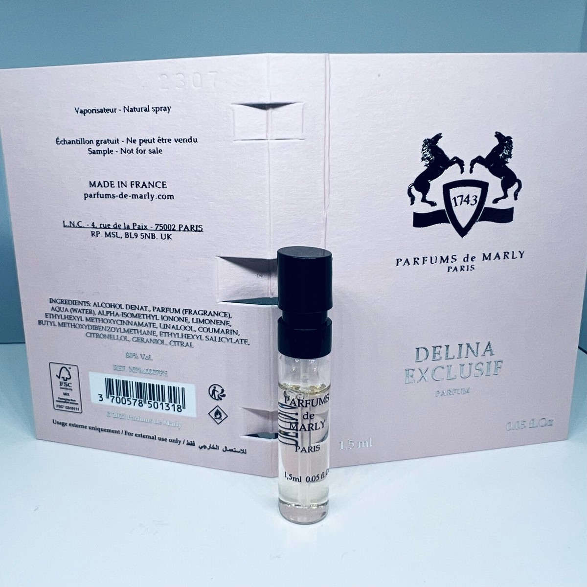 Parfums de Marly 正規品 Delina + Exclusif Delina Exclusif Parfum (75ml) - Parfums de Marly Official