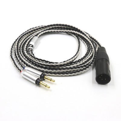 2.5/3.5/4.4mm Plug 16 Cores Headphone Cable For Final SONOROUS IV VI VIII X