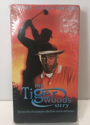 The Tiger Woods Story VHS Video Tape The True Story Kaith David by John Strege