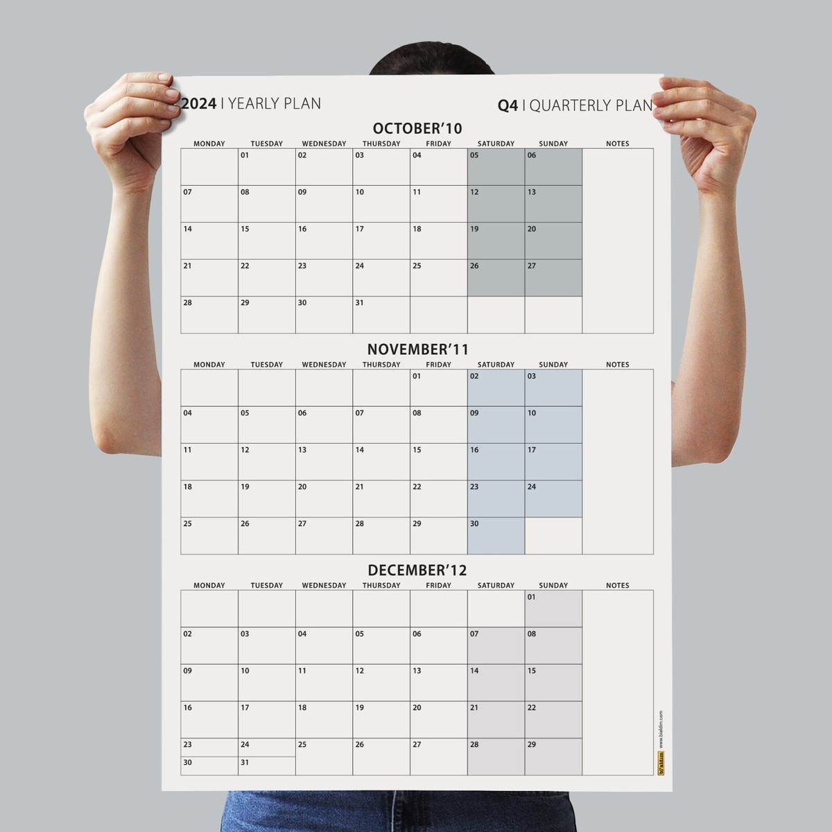 q4-2024-quarterly-wall-calendar-october-december-2024-monday-start-ebay