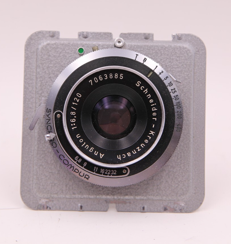 SCHNEIDER ANGULON 6,8/120 , SYNCHRO- ,FÜR BASTLER! FOR REPAIR! - SHC Art. 766423