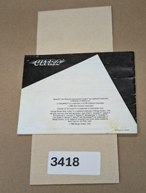 Teenage Mutant Ninja Turtles - Nintendo NES- Manual Only **NO GAME! *Sticker*