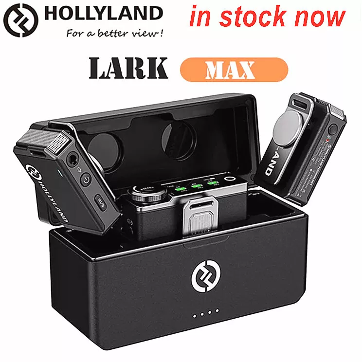 HOLLYLAND on Instagram: 3️⃣Another batch of LARK M2 digital wireless  microphone key features🎙🤩 #AllinOneButton ✓Simple Control Video Recording  Pressing the Noise-Cancellation button twice on the TX allows you to  remotely control your