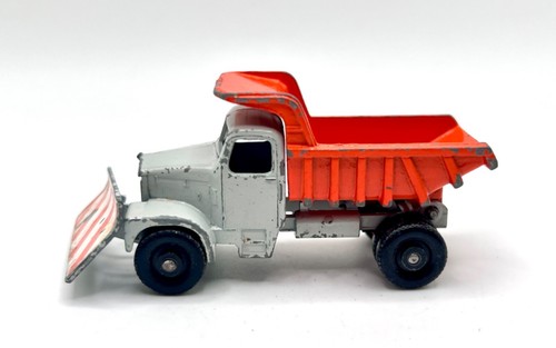 Very Nice MATCHBOX No 16 Gray Lesney SCAMMELL Snow Plough Plow Vintage - Picture 3 of 7