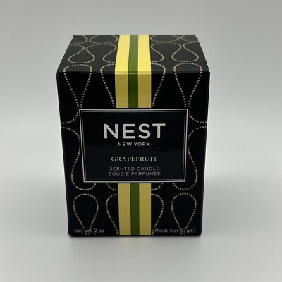 NEW NIB Nest Fragrances GRAPEFRUIT Votive Candle 57g/2oz Free Ship  AUTHENTIC