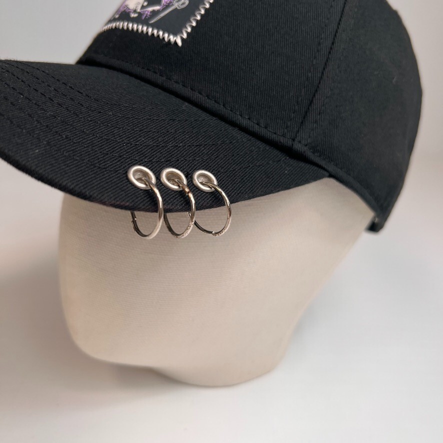 Coraline Hat Women Snap Back Spell Out Patch Wise Brave  display picture 1
