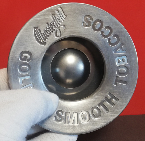 Chesterfield Collectible Metal Ashtray - Picture 10 of 13