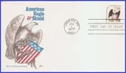 USA3 #1596 U/A COVER CRAFT FDC   Eagle and Shield