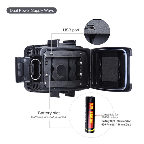 Underwater Waterproof Diving Light Spot LED Lamp for GoPro Hero Sport Camera L0P - Picture 10 of 11