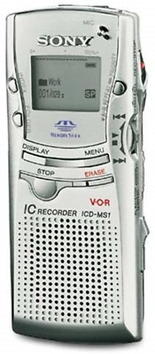 Sony ICD-MS1 Digital Voice Recorder