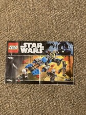 LEGO Star Wars: Bounty Hunter Speeder Bike Battle Pack (75167) Instructions Only