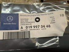 Mercedes-Benz A0199973448 64 R129 Hydraulic Suspension Sealing O-Ring Genuine OE