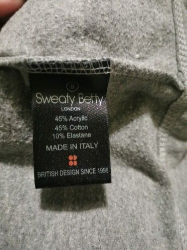 Sweaty Betty hoodie Invigorate Luxe S Long Sleeve Gym Exercise active - Picture 11 of 11