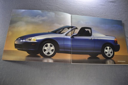 1994 Honda Civic del Sol Catalog Brochure S Si Coupe Excellent Original 94 - Picture 2 of 10