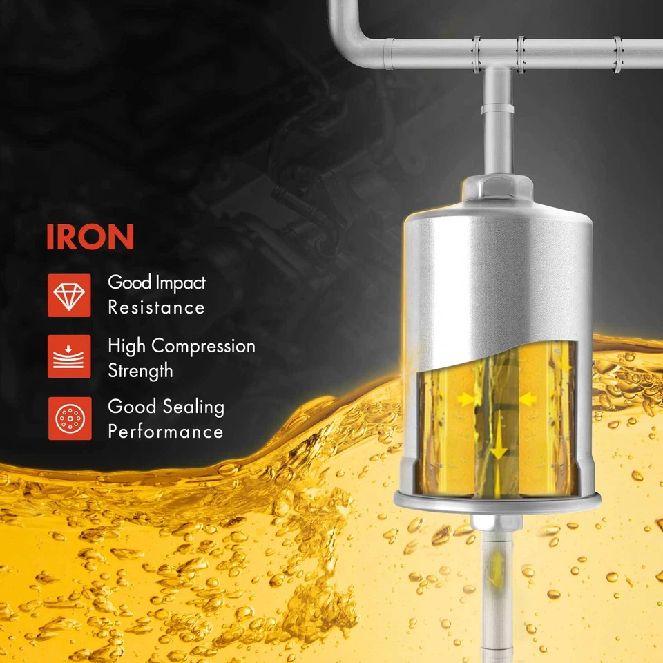 Fuel Filter for Ford F-150 F-250 Mustang Thunderbird Country Sedan Galaxie LTD - Image 4 of 4