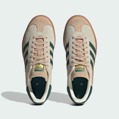 Adidas Women's Gazelle Bold Shoes Collegiate Green ID7056 Sizes 5