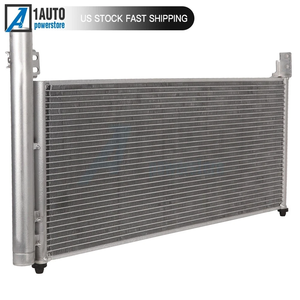 Núcleo de aluminio condensador de CA para Toyota Prius 2010-2017 enchufable Lexus CT200h 1,8 L Foto 2 de 4