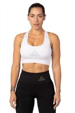Women's White Pro Sport Bra