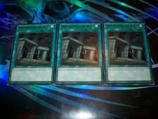 3x Preparation of Rites 1st Edition Rare WISU-EN045 Yu-Gi-Oh!