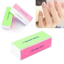 6 Pcs Nail Art Buffing Block 4 Way Shiner Buffer Manicure Sanding File