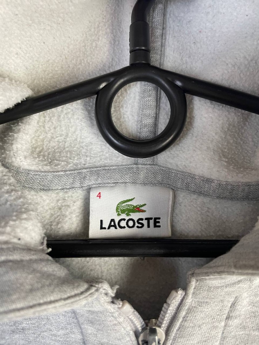 Lacoste luxury zip hoodie size XL | eBay