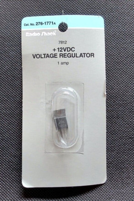 Archer 276-1771 / 7812 - 12v 1a Voltage Regulator TO220 - New