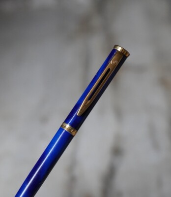Stylo à Bille WATERMAN PATRICIAN Bleu Lapis-lazuli - Neuf De Stock (boîte Sur Demande)