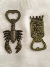Lot of 2 Vintage Bronze Decapsulators