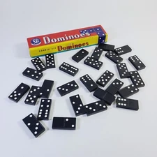 Double Six Dominoes Selchow & Righter Co. New York. N. Y.  No. 604 Vintage