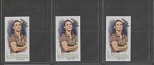 (3) 2016 ALLEN & GINTER COACH JEN WELTER NO NUMBER # MINI CARD /50 LOT ~ BC #179