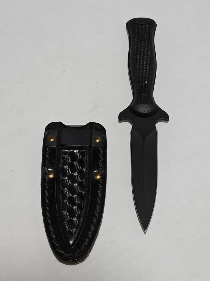 Coleman Western Cutlery Boot Knife #757 Stainless Epoxy Coated Blade J-1986 USA - Image 2 of 4