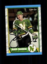 Shawn Chambers Autogrammkarte NHL USA Original Signiert + A 239776