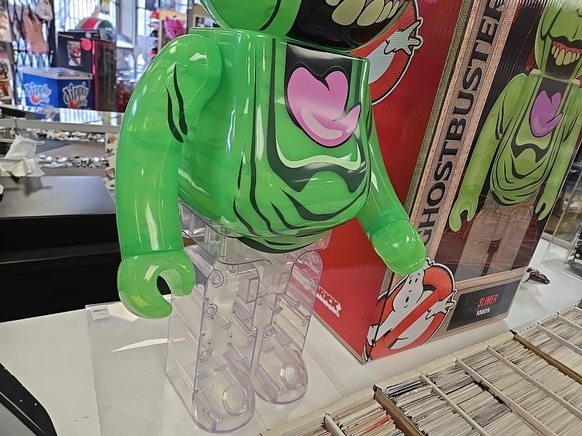 Ghostbusters Slimer 1000% Bearbrick by Medicom | eBay Ghostbusters Slimer 1000% Bearbrick by Medicom | eBay