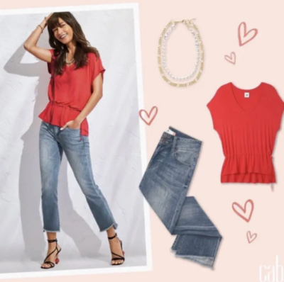 denim high low top